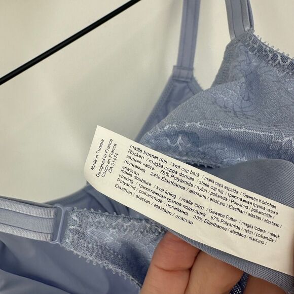 Chantelle bra womens 36d magnifique seamless unlined minimizer nwt underwire - Picture 10 of 10